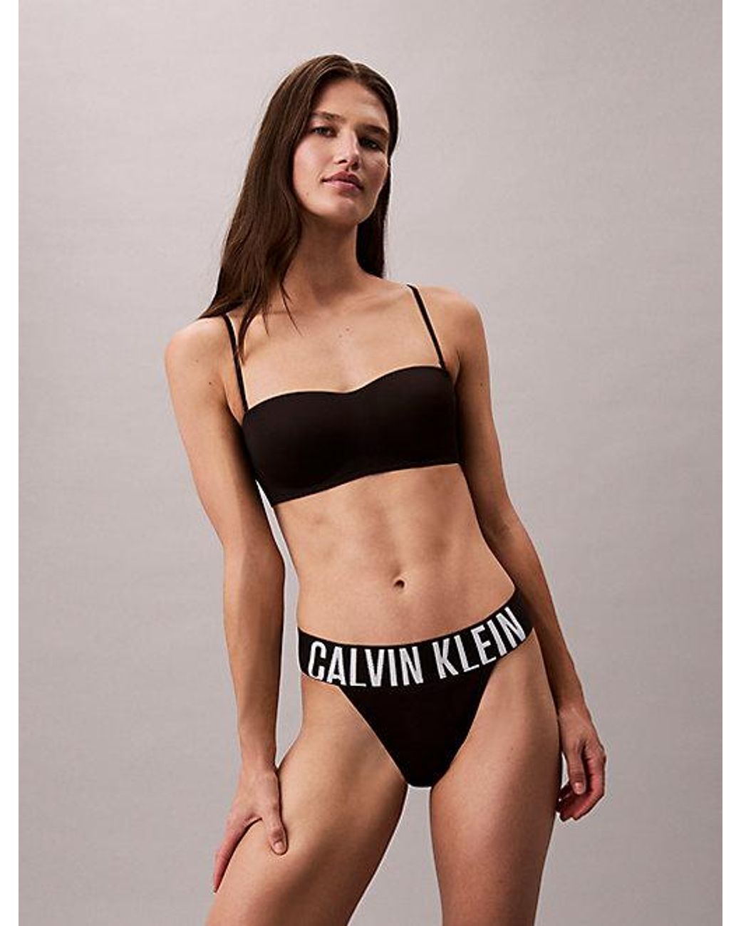 Calvin Klein String in het Black