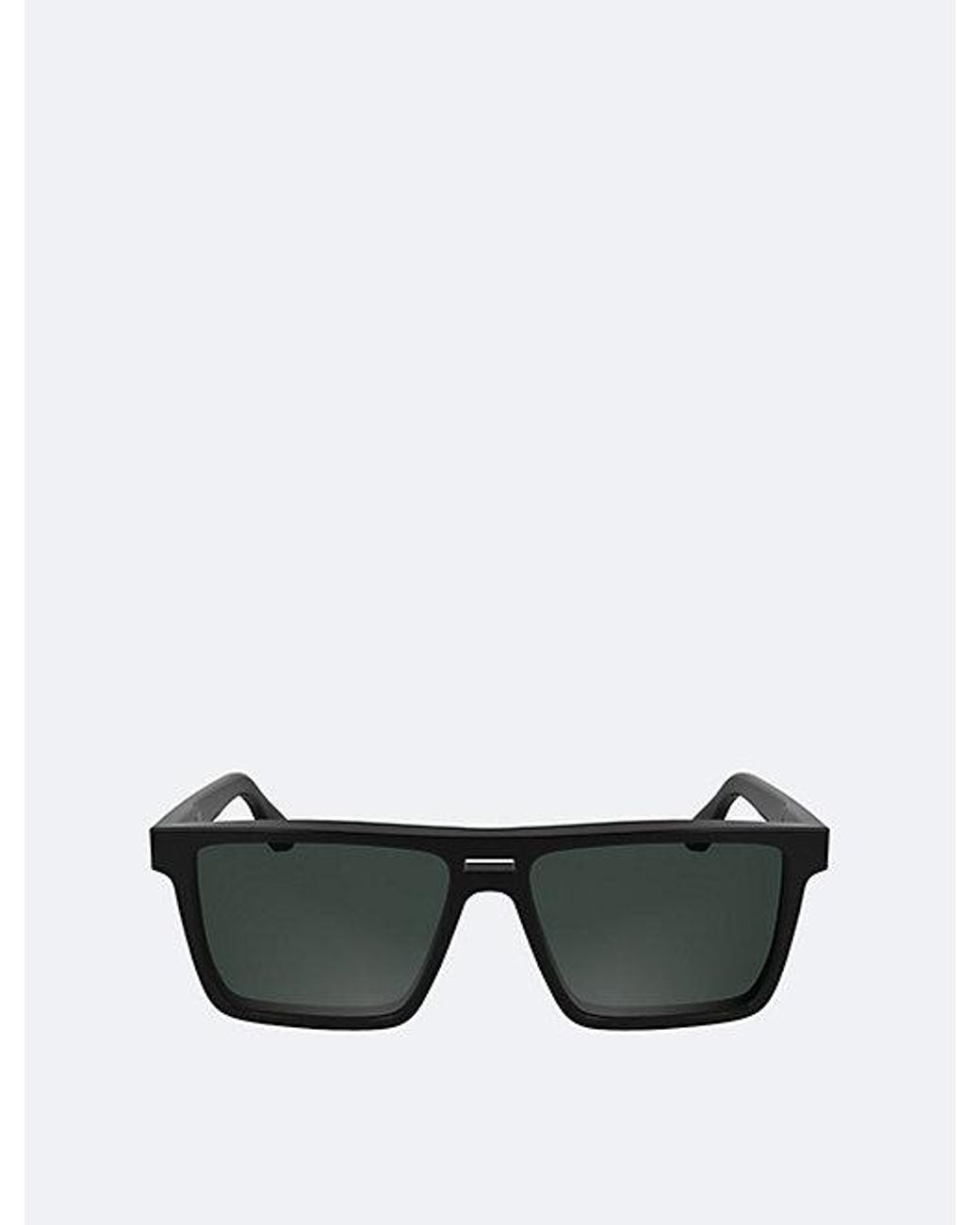 Calvin Klein Black Modified Rectangle Sunglasses for men
