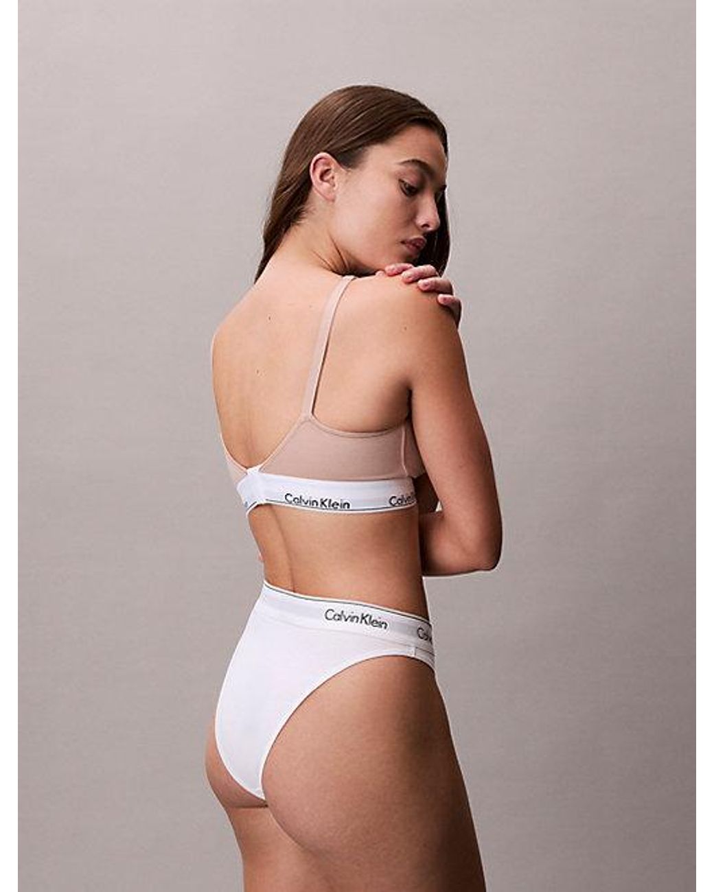 Calvin Klein Voedingsbralette in het Brown