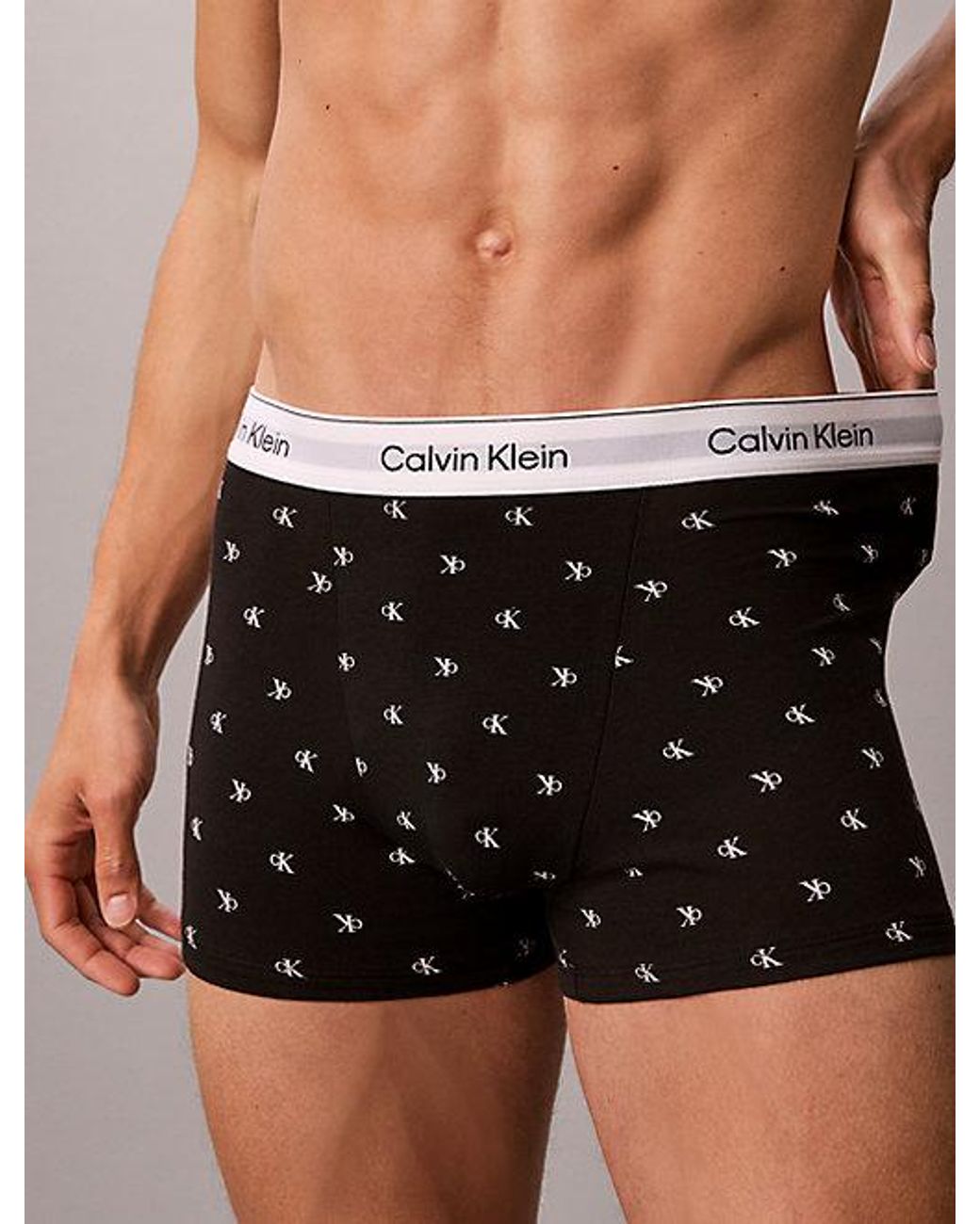 Calvin Klein Multicolor 3 Pack Relaxed Trunks for men