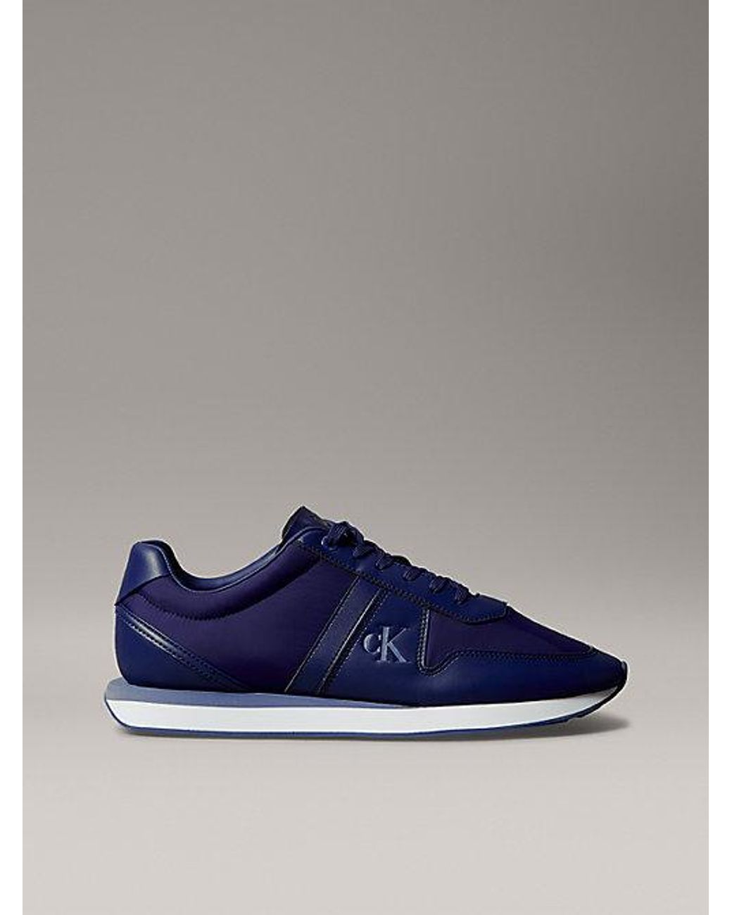 Calvin Klein Blue Jeans 1979 Signature Logo Runner Trainers for men