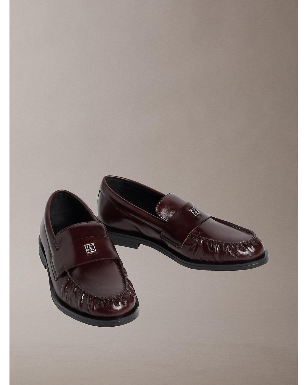 Theo Calvin Klein en coloris Brown