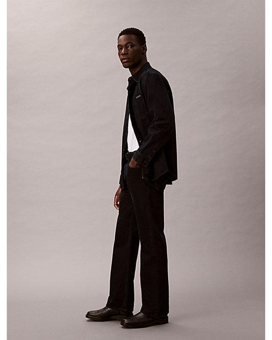 Calvin Klein Bootcut Fit Jeans in het Multicolor voor heren