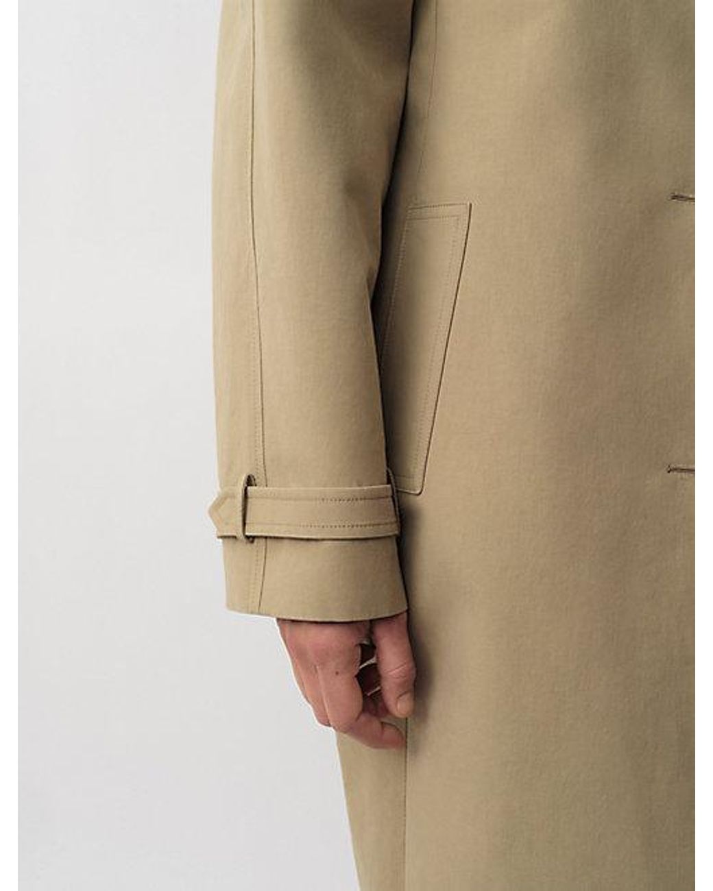 Calvin Klein Natural Jones Trench Coat