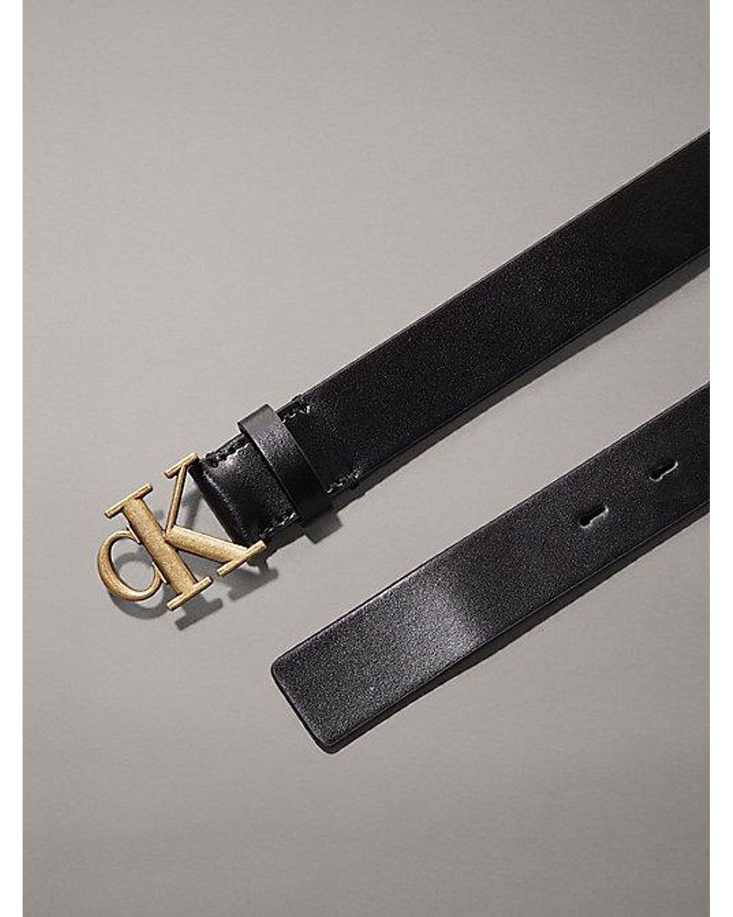 Calvin Klein Multicolor Leather Logo Belt