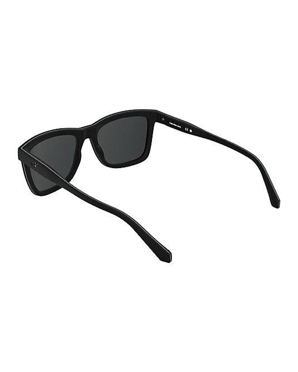 Calvin Klein Black Jeans Modified Rectangle Sunglasses for men
