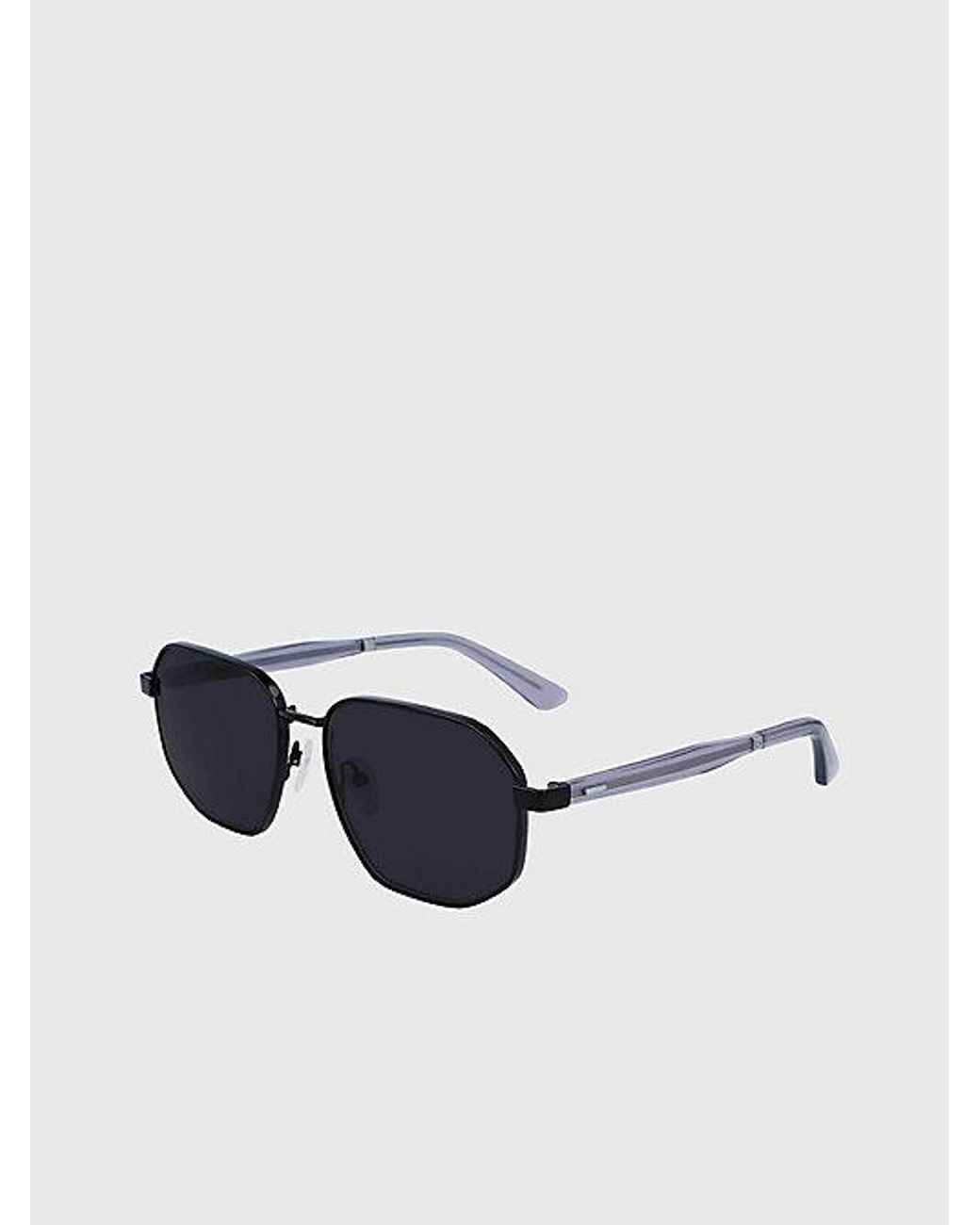Calvin Klein Blue Rectangle Sunglasses for men