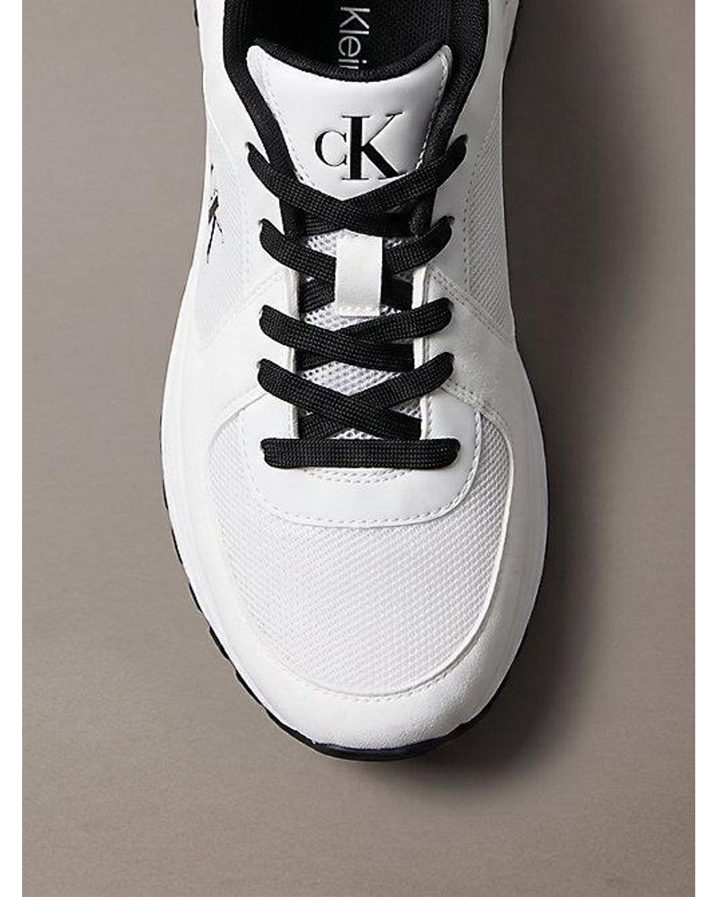 Calvin Klein Metallic Traction Runner Trainers for men