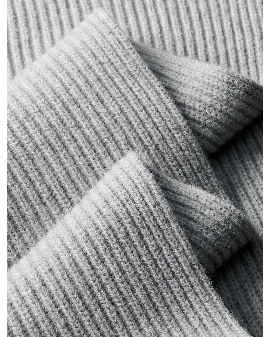 Sciarpa Con Signature Logo di Calvin Klein in Gray da Uomo