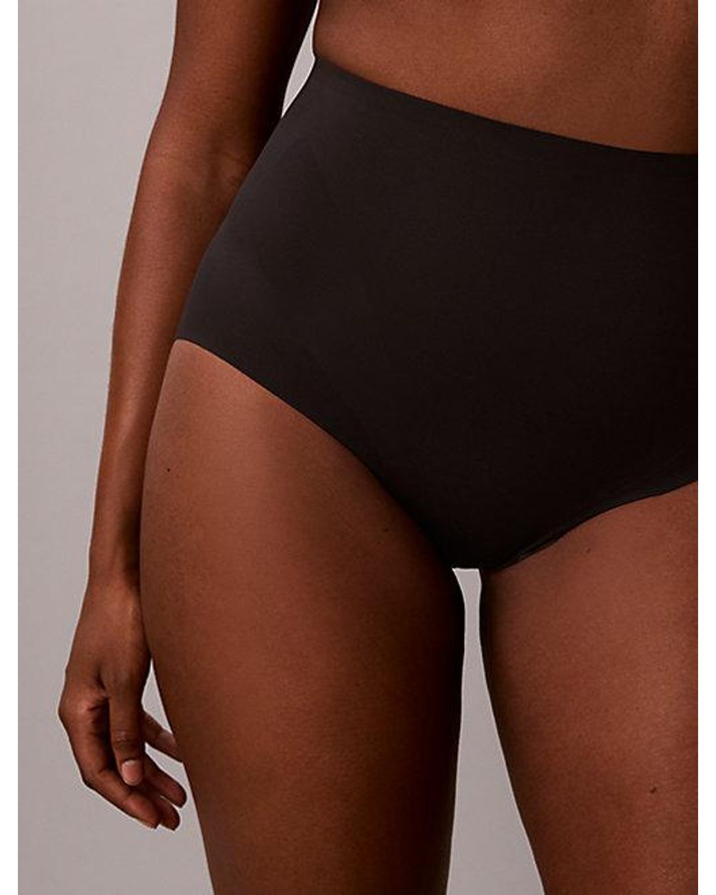 Calvin Klein Brown High Waisted Shapewear Briefs Firm
