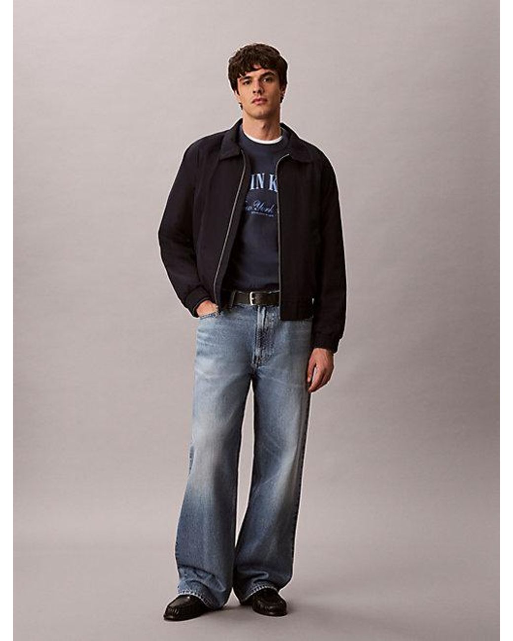 Calvin Klein Blue Jeans Baggy Jeans for men
