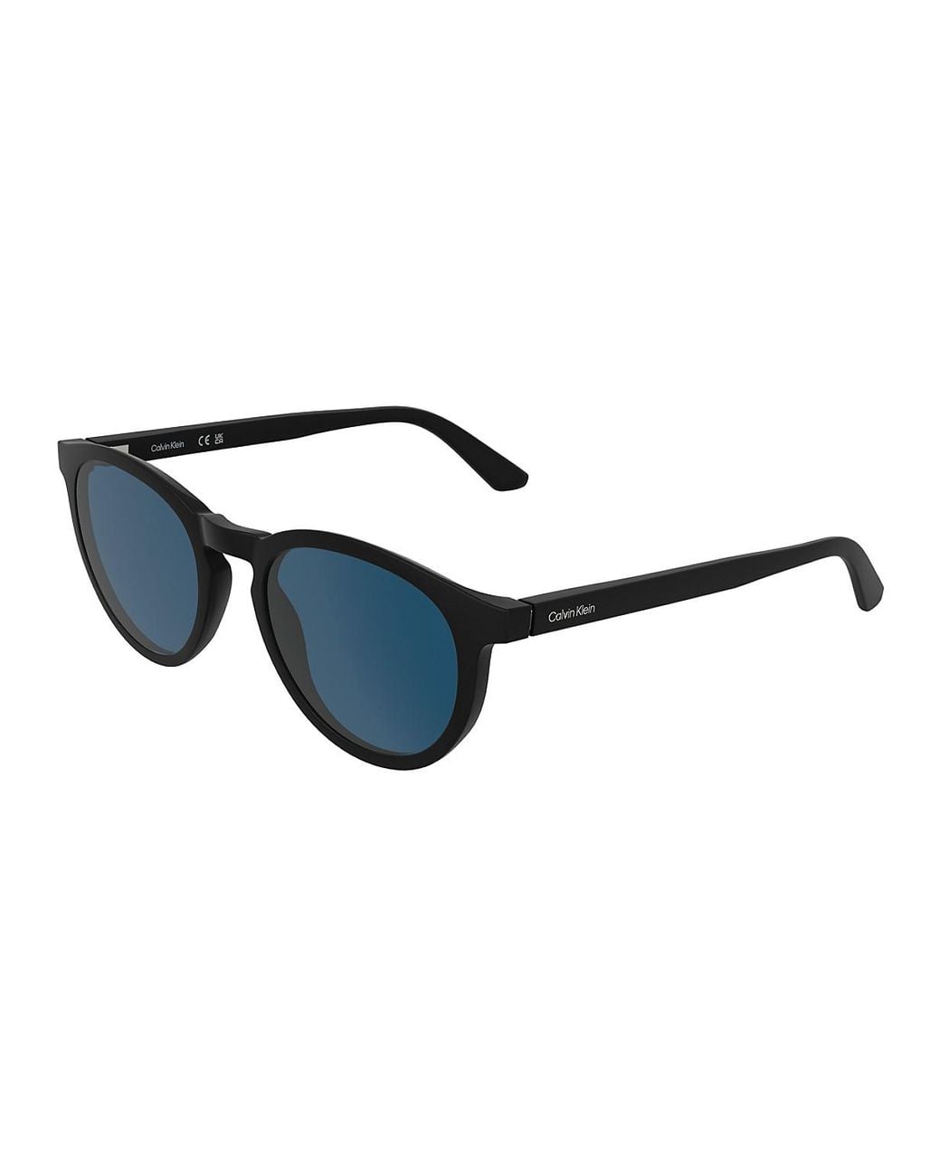 Calvin Klein Blue Round Sunglasses for men