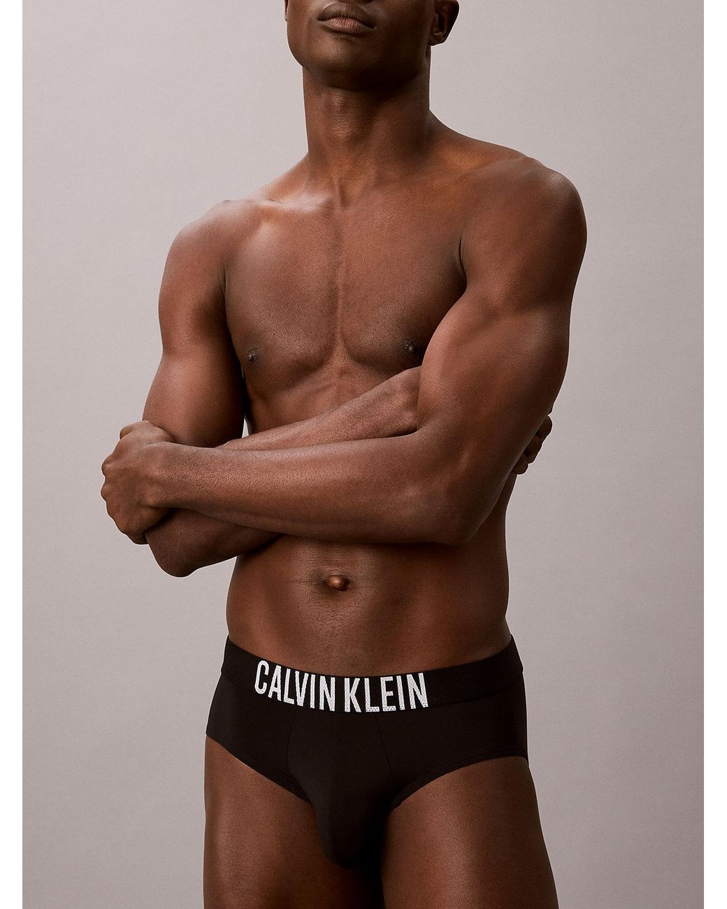 Slips Calvin Klein pour homme en coloris Brown