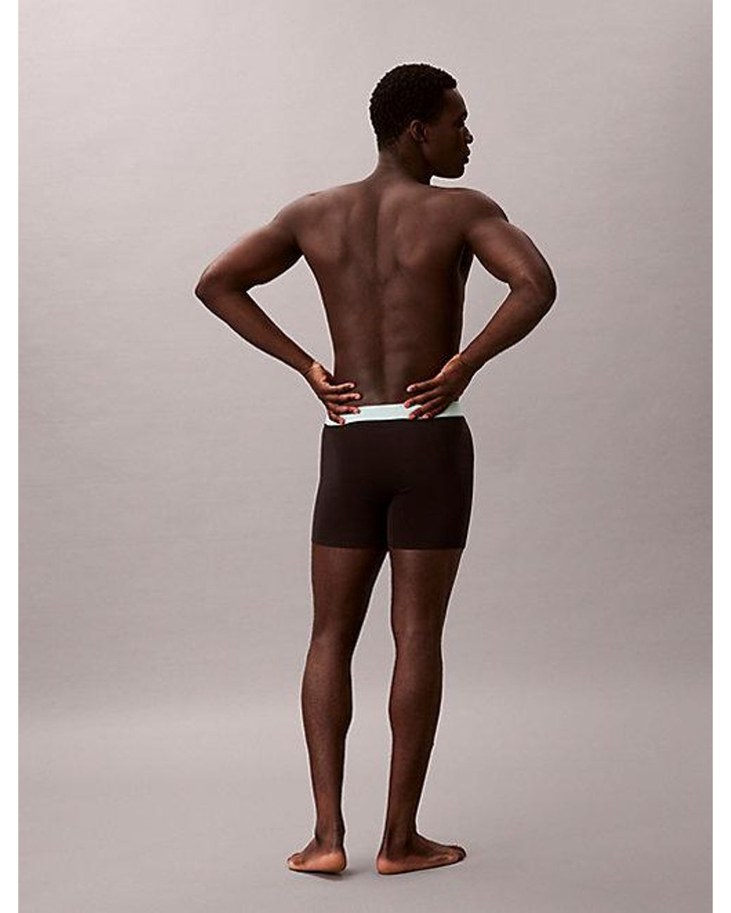 Calvin Klein 3-Pack Boxer Briefs in het Black voor heren