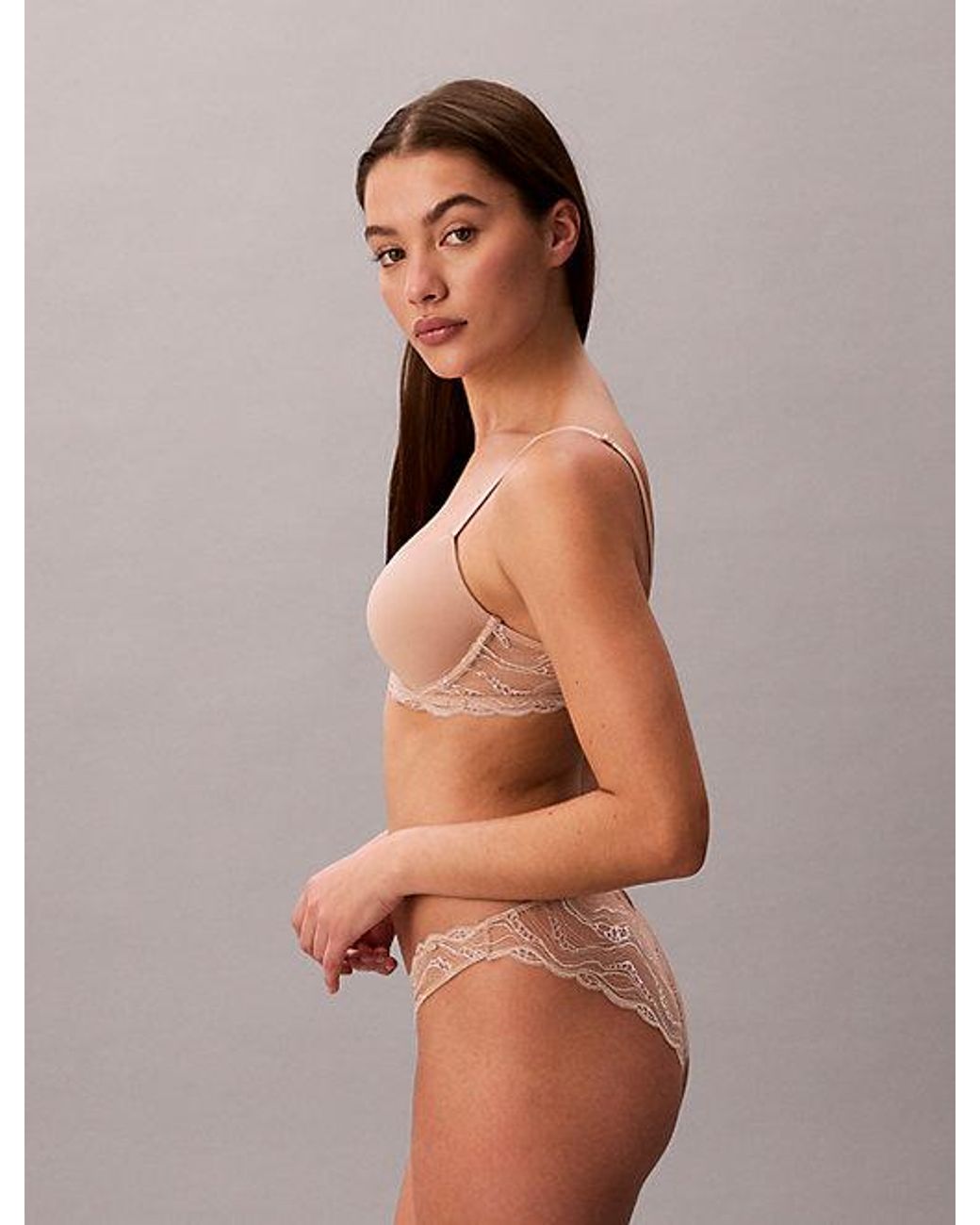 Calvin Klein Multicolor Lift Demi Bra Eternal Stretch Lace