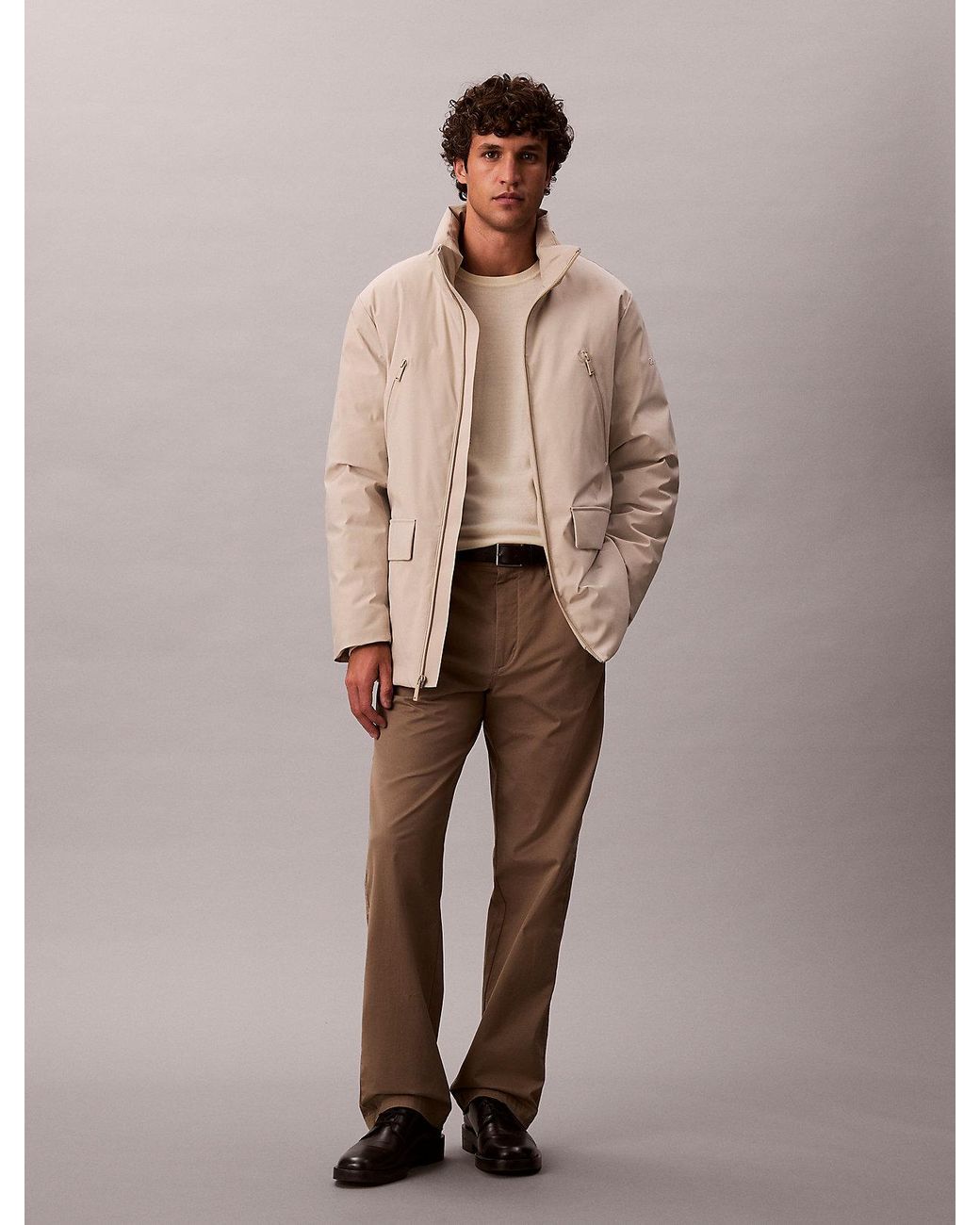 Doudoune Technique Calvin Klein pour homme en coloris Natural