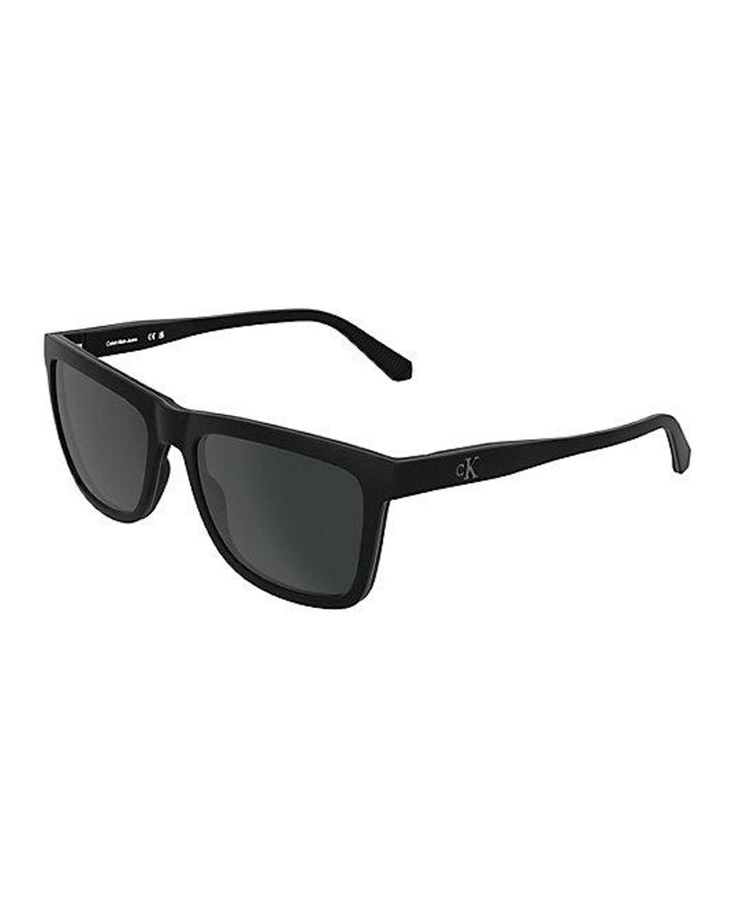 Calvin Klein Black Jeans Modified Rectangle Sunglasses for men