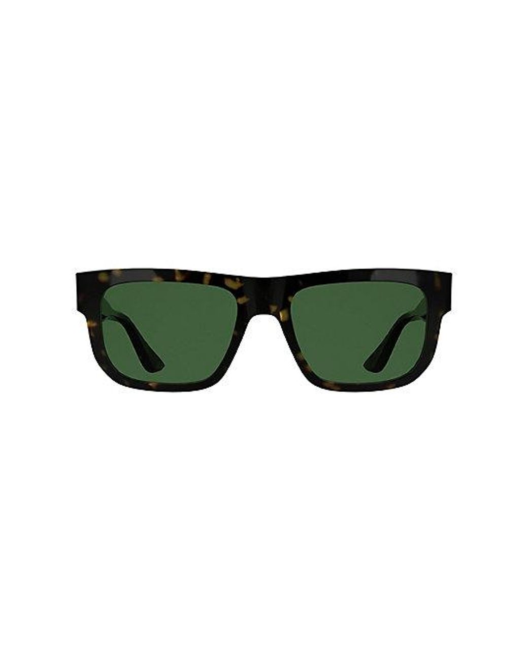 Calvin Klein Green Modified Rectangle Sunglasses for men