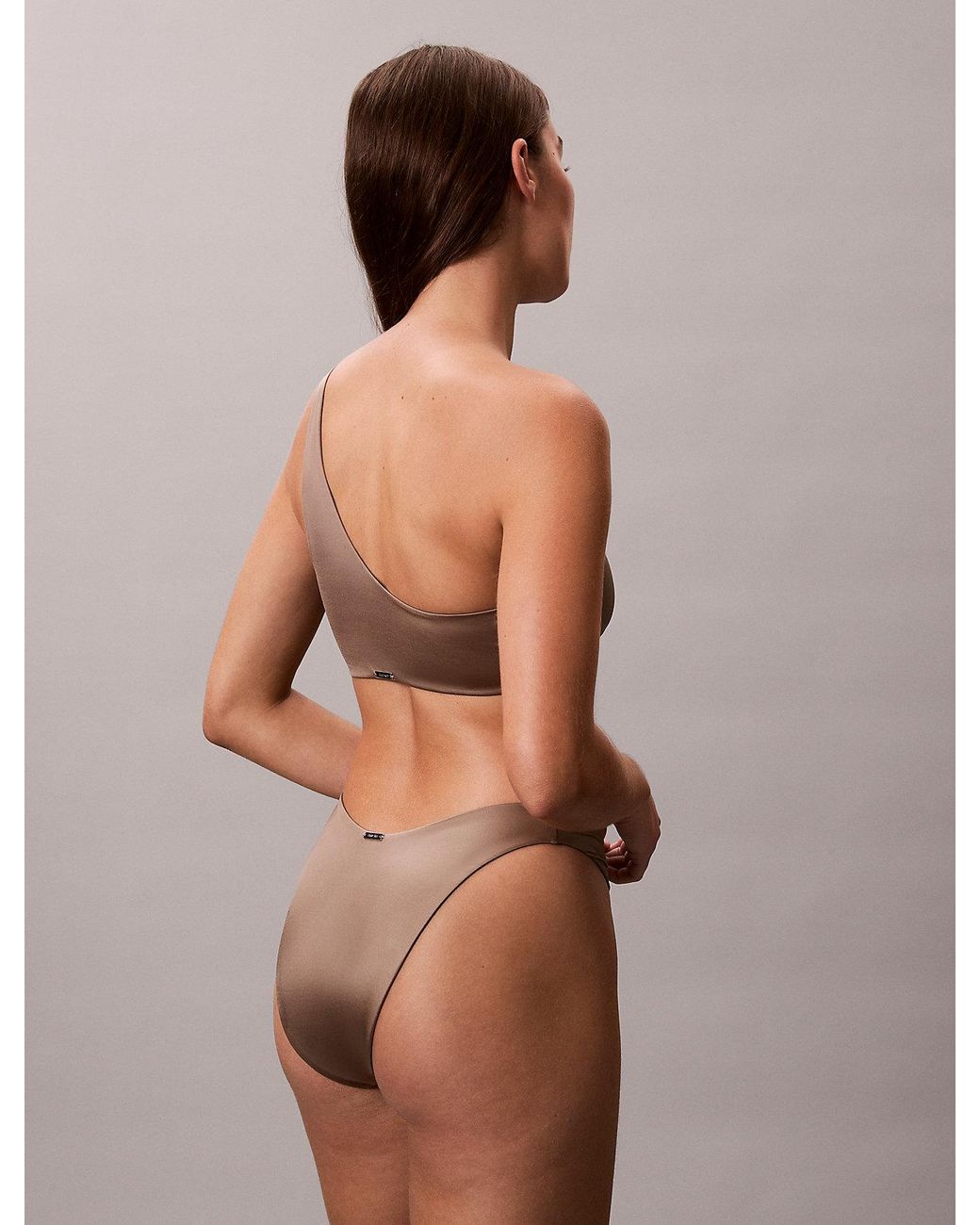 Bas De Bikini Échancré Calvin Klein en coloris Purple
