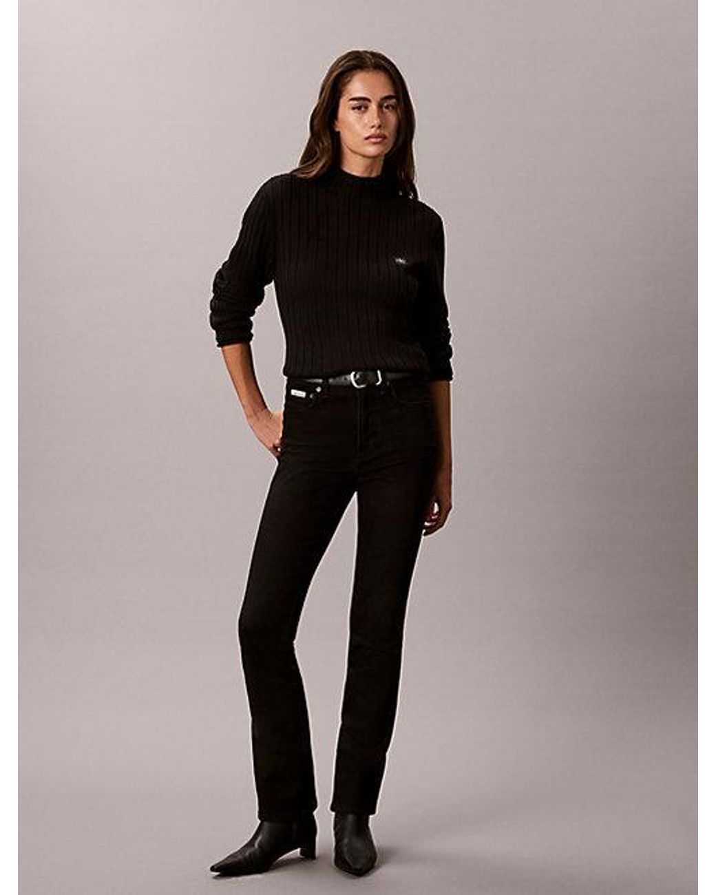 Calvin Klein Black Jeans Skinny Bootcut Jeans