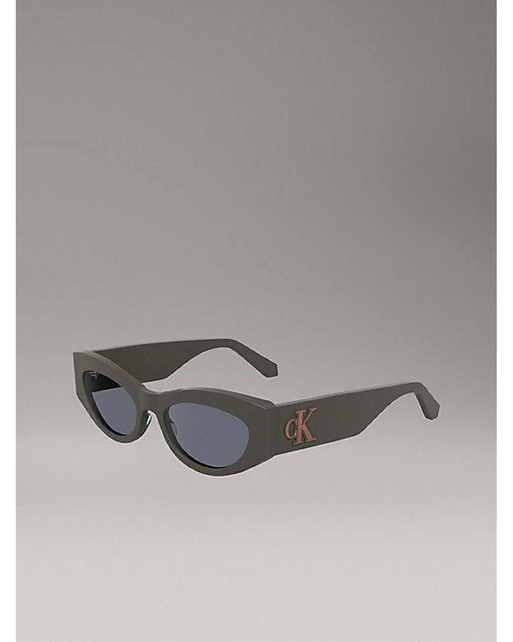 Calvin Klein Gray Jeans Butterfly Sunglasses