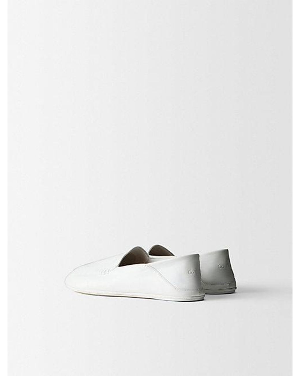 Calvin Klein White Vela Loafer