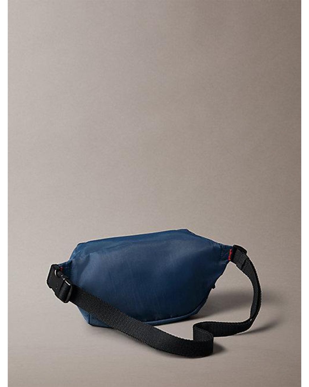 Calvin Klein Blue Nylon Signature Logo Bum Bag for men
