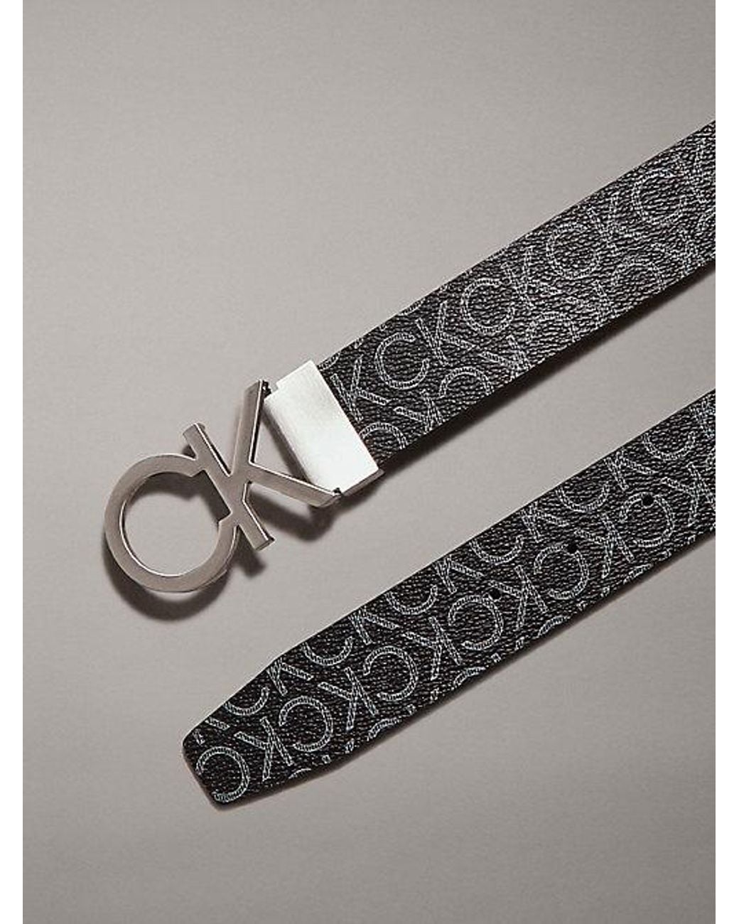 Calvin Klein Multicolor Reversible Logo Belt for men