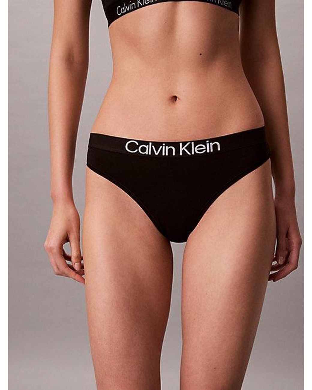 Calvin Klein Black 3 Pack Bikini Briefs