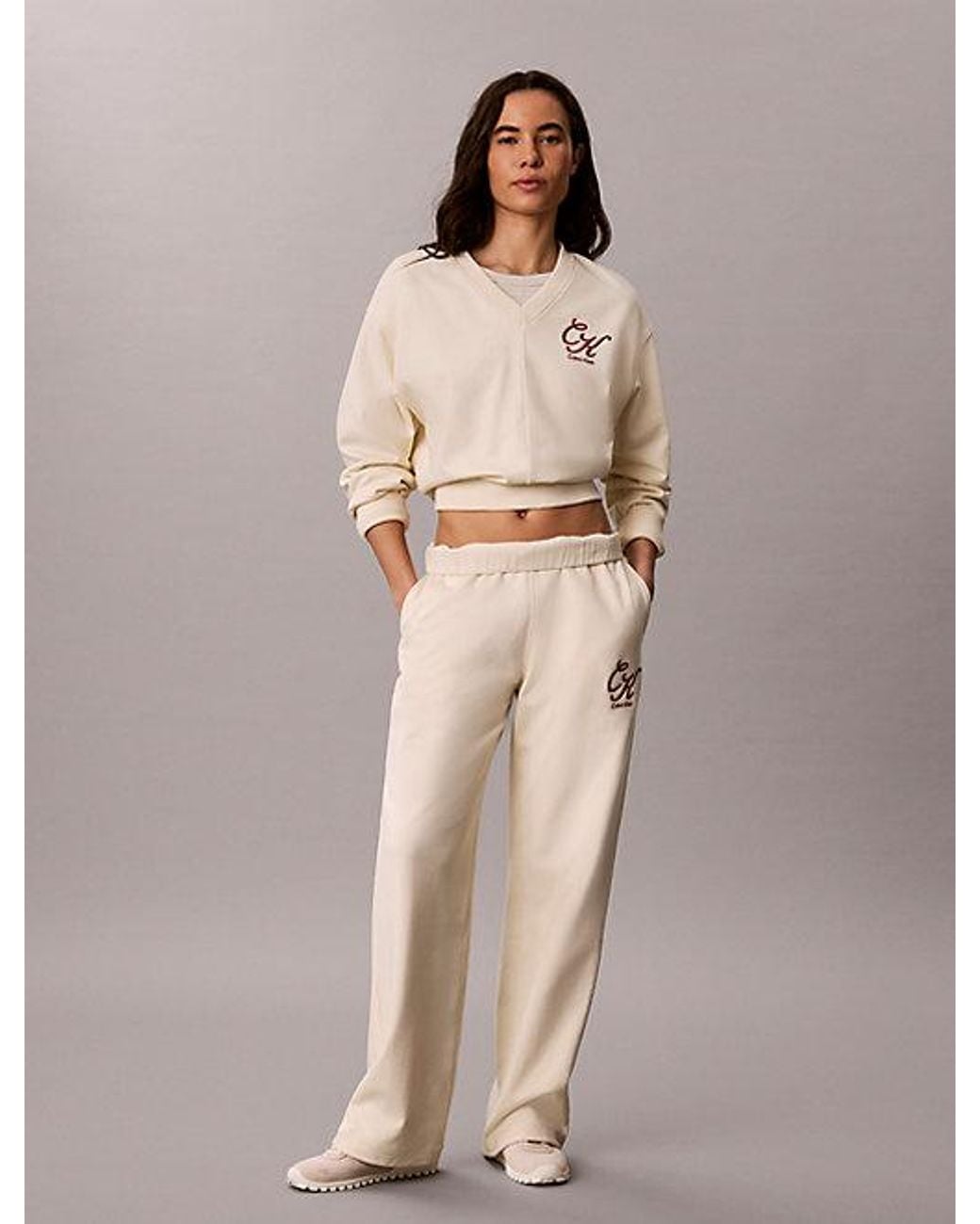 Calvin Klein Natural Jeans Relaxed Terry Sweatshirt