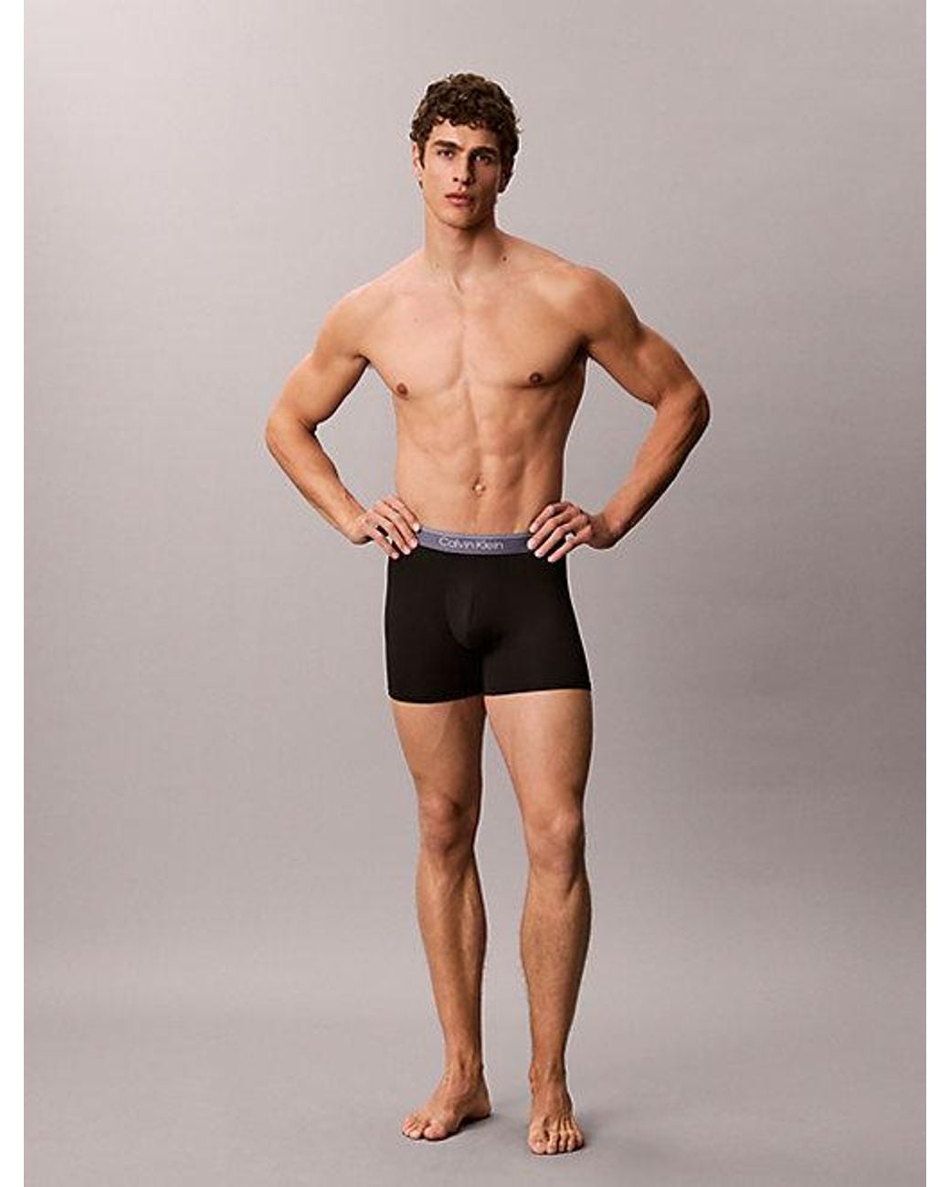 Calvin Klein Multicolor 5 Pack Boxer Briefs Flex Microfibre Stretch for men