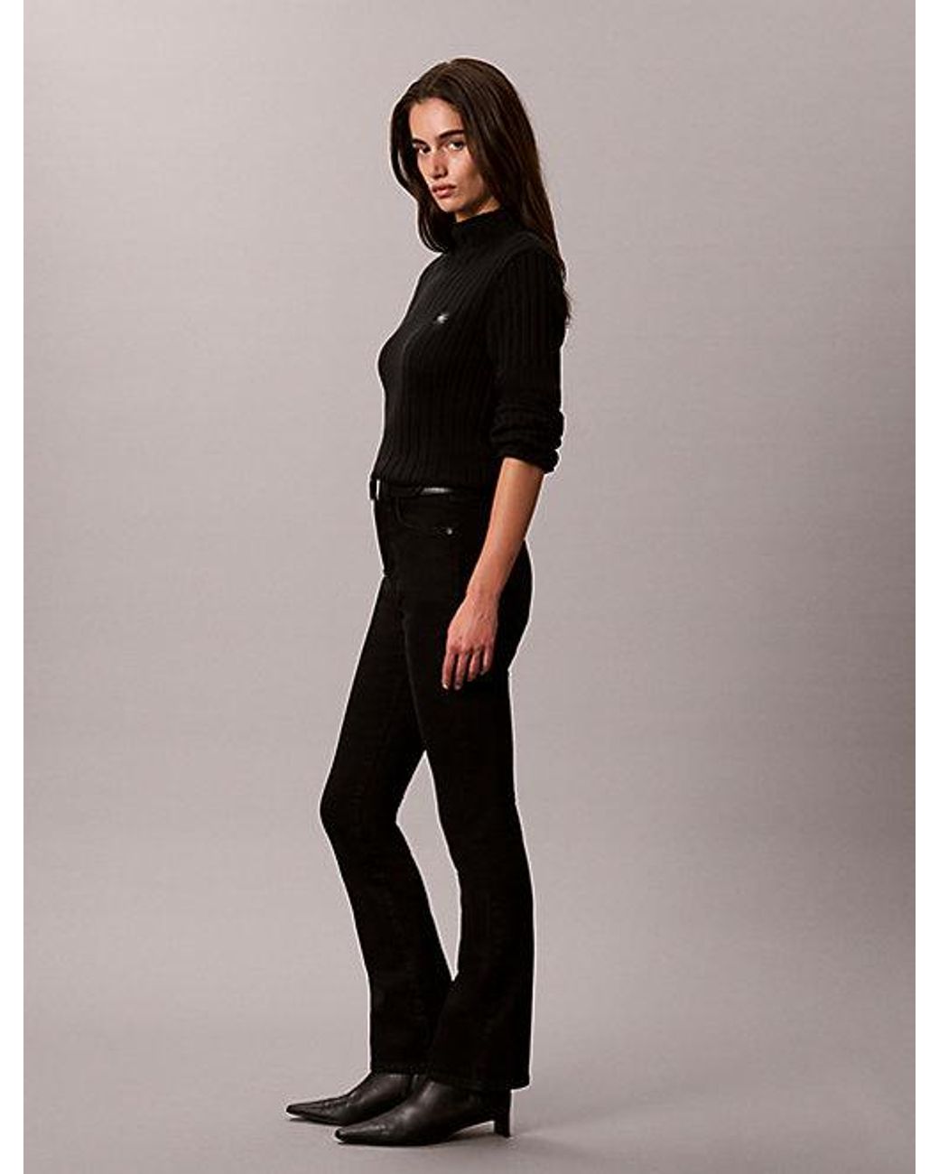 Calvin Klein Black Jeans Skinny Bootcut Jeans
