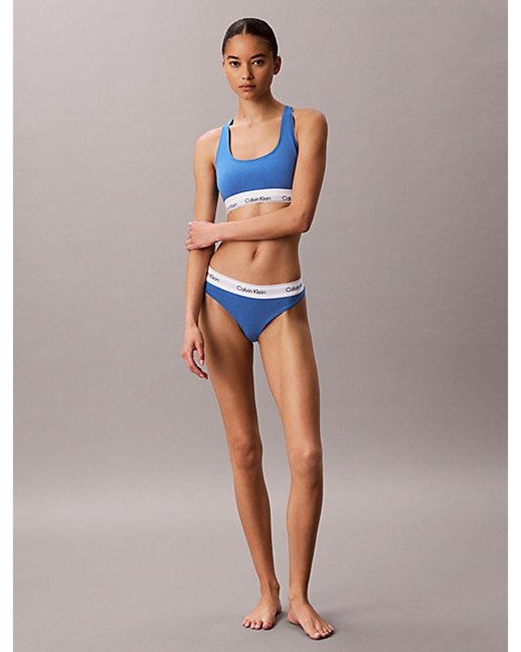 Calvin Klein Multicolor Thong Icon Cotton Modal