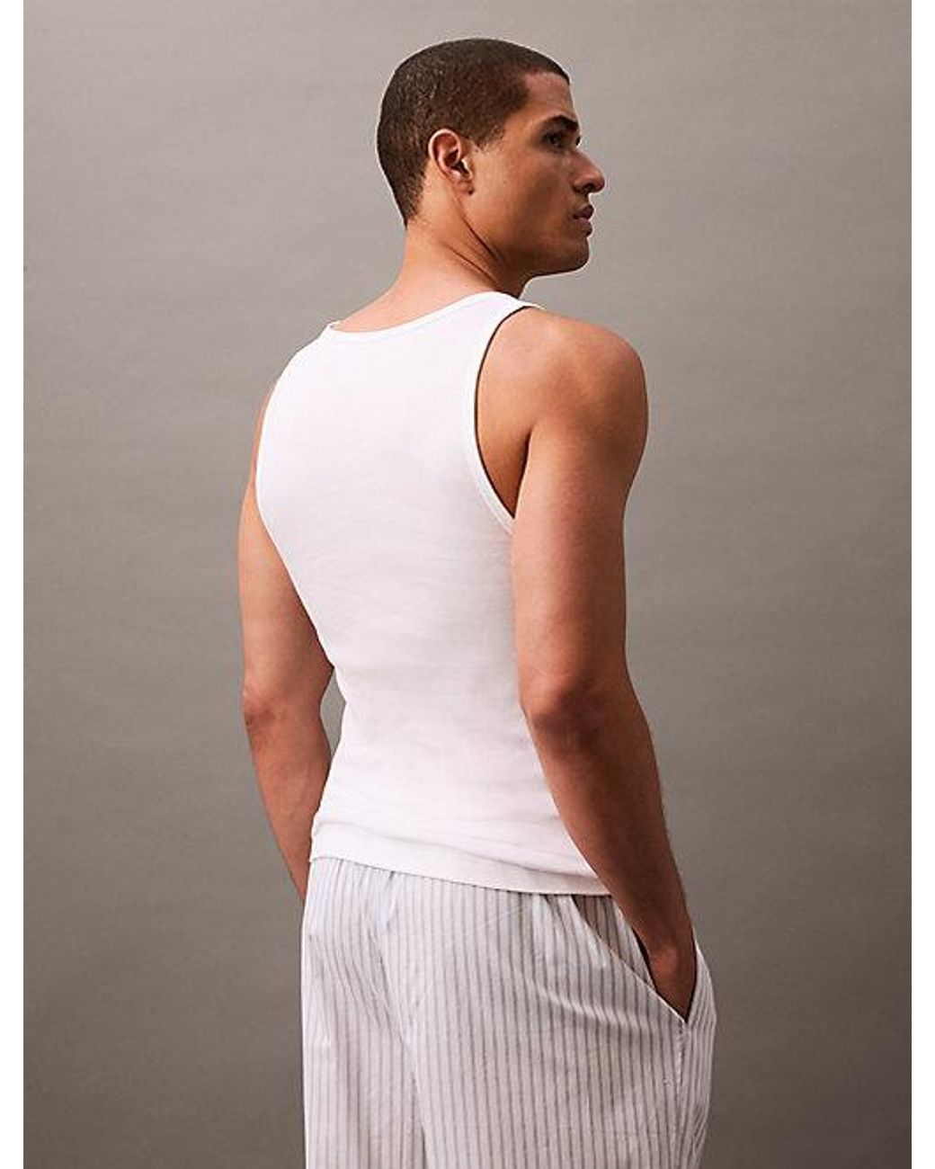 Calvin Klein 3-Pack Tanktops in het Multicolor voor heren