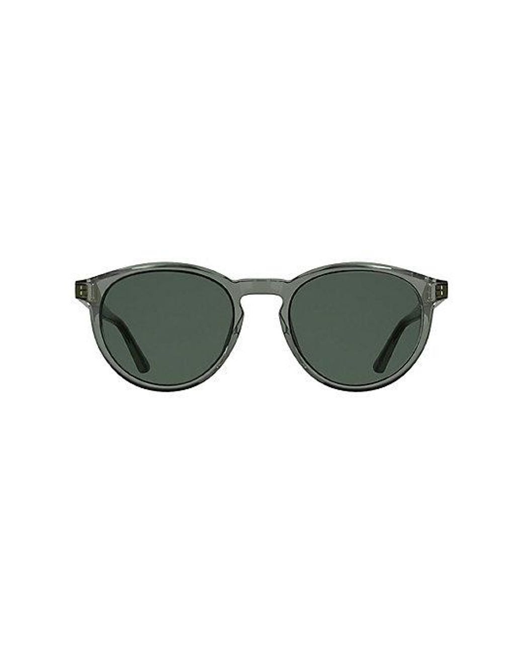 Calvin Klein Green Round Sunglasses