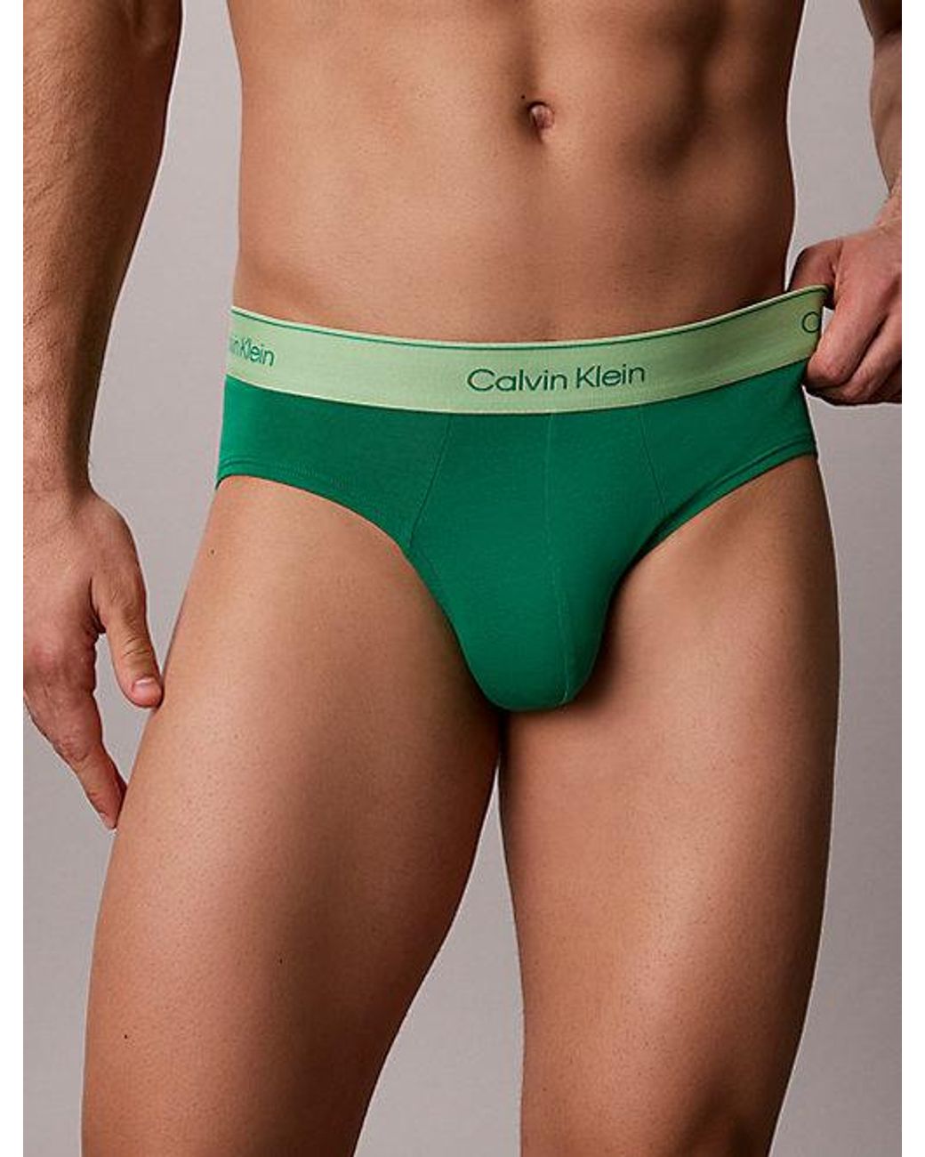 Calvin Klein 5-Pack Slips in het Blue voor heren