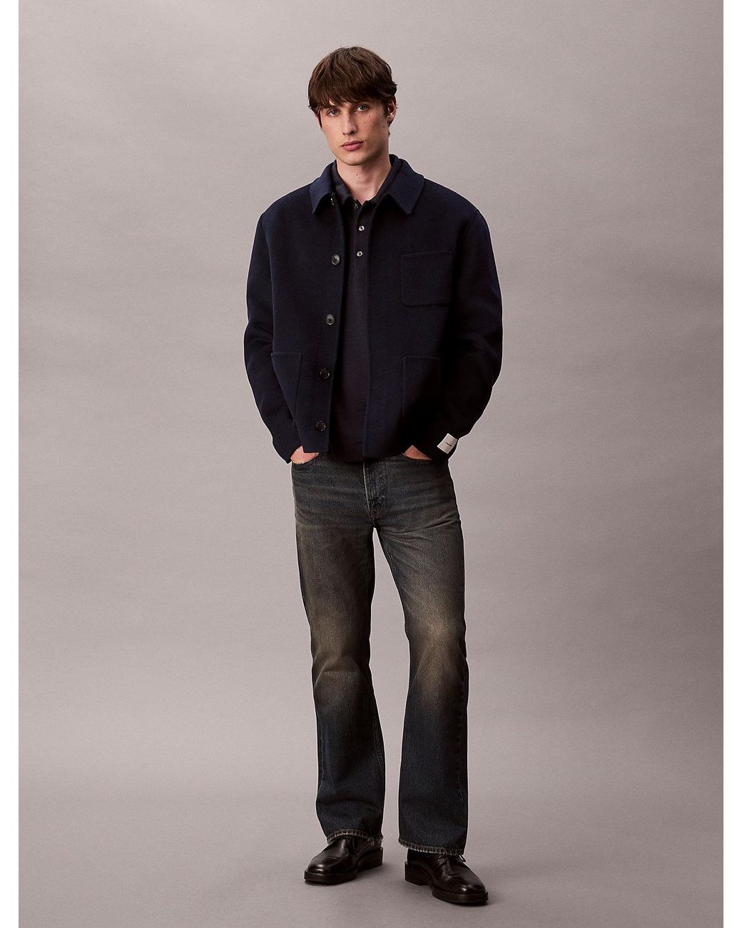 Jean Bootcut Calvin Klein pour homme en coloris Blue