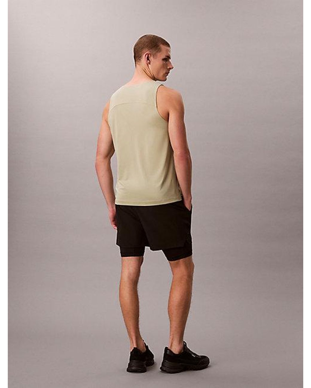 Calvin Klein Natural Sport Quick Dry Performance Gym Tank Top for men