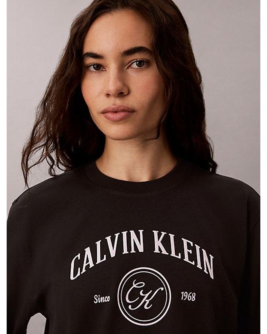 Calvin Klein Black Jeans Relaxed Graphic Logo T-Shirt