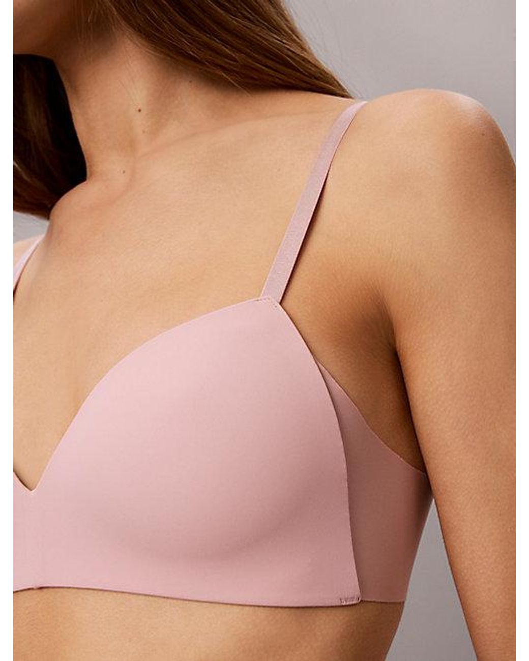 Calvin Klein Brown Lift Triangle Bra Perfectly Fit Custom Lift