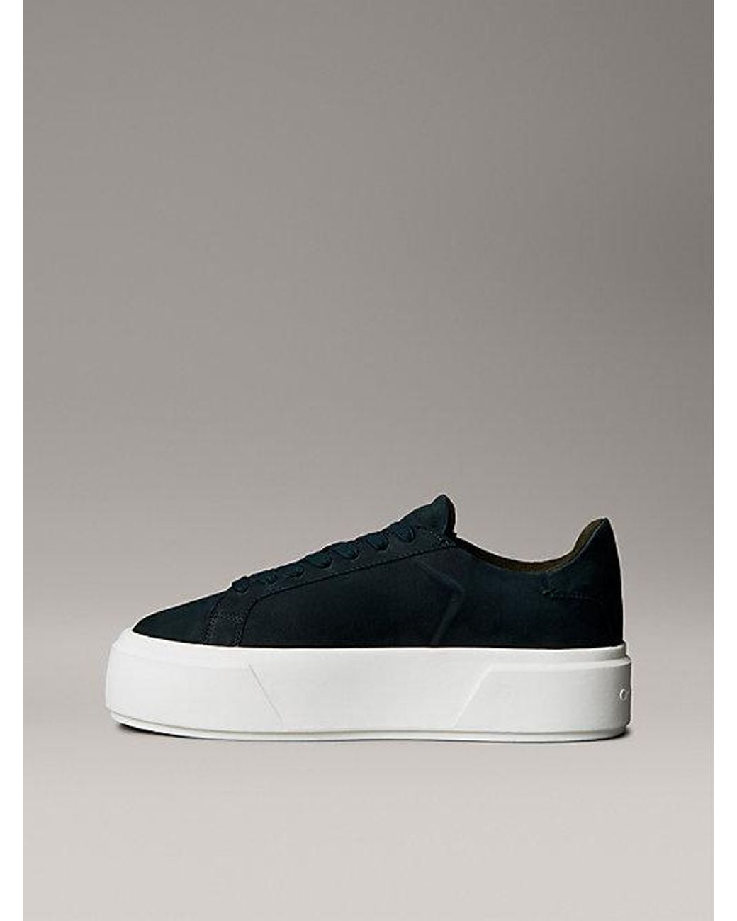 Calvin Klein Multicolor Leather Warm Winter Platform Trainers