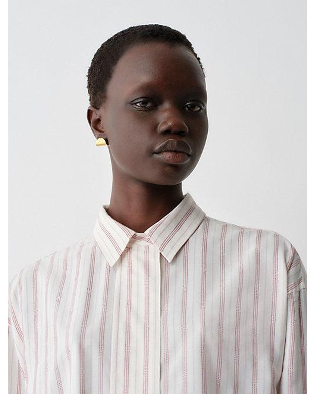 Calvin Klein Amari Button-Down Overhemd in het White