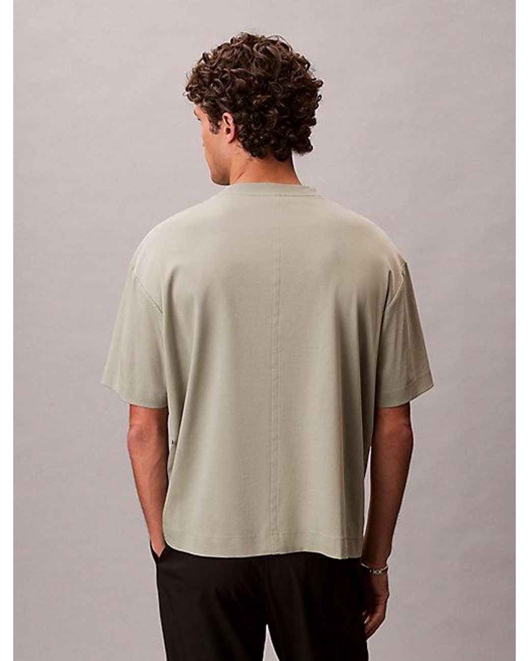 Calvin Klein Multicolor Relaxed Embroidered Logo T-Shirt for men