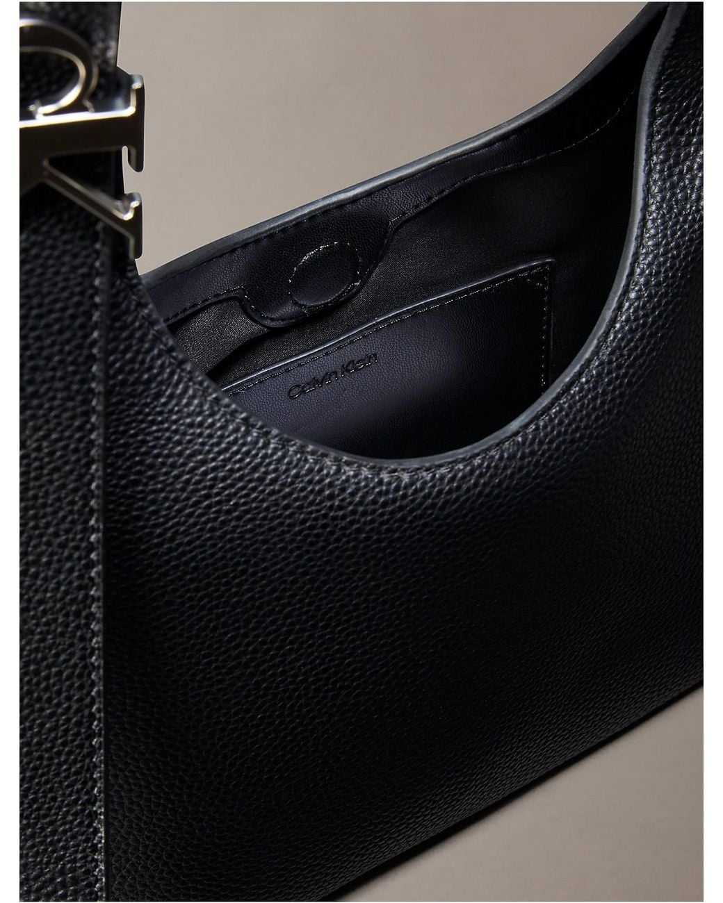 Calvin Klein Archive Hardware Mini Shoulder Bag in Gray | Lyst