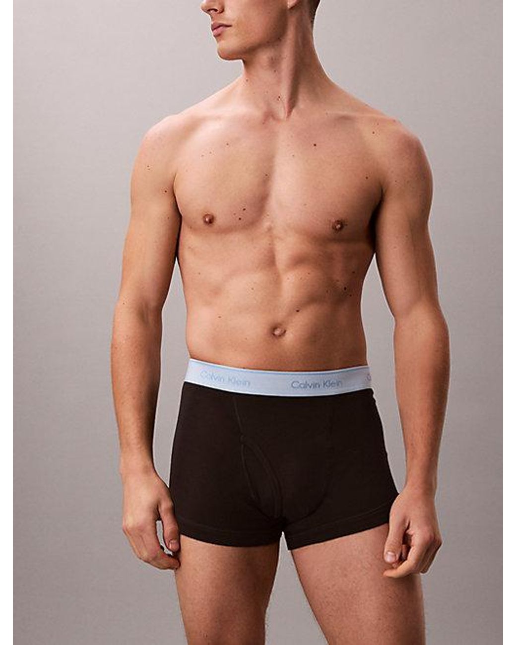 Calvin Klein 5-Pack Korte Boxers in het Blue voor heren