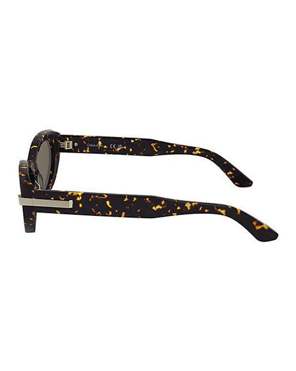 Calvin Klein Brown Cat Eye Sunglasses