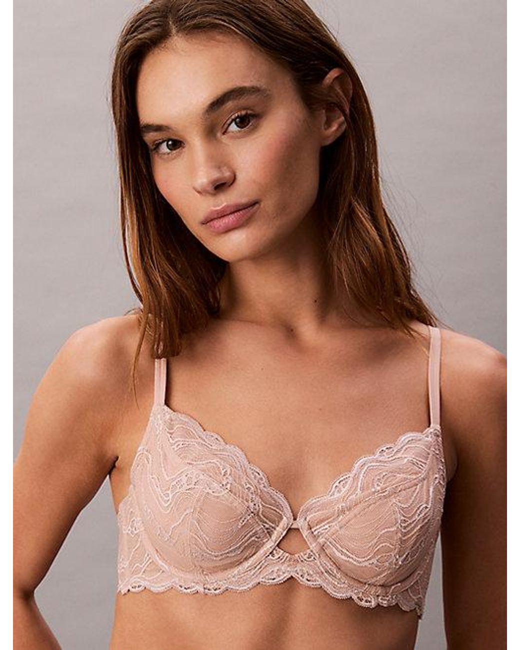 Calvin Klein Multicolor Full Coverage Bra Eternal Stretch Lace