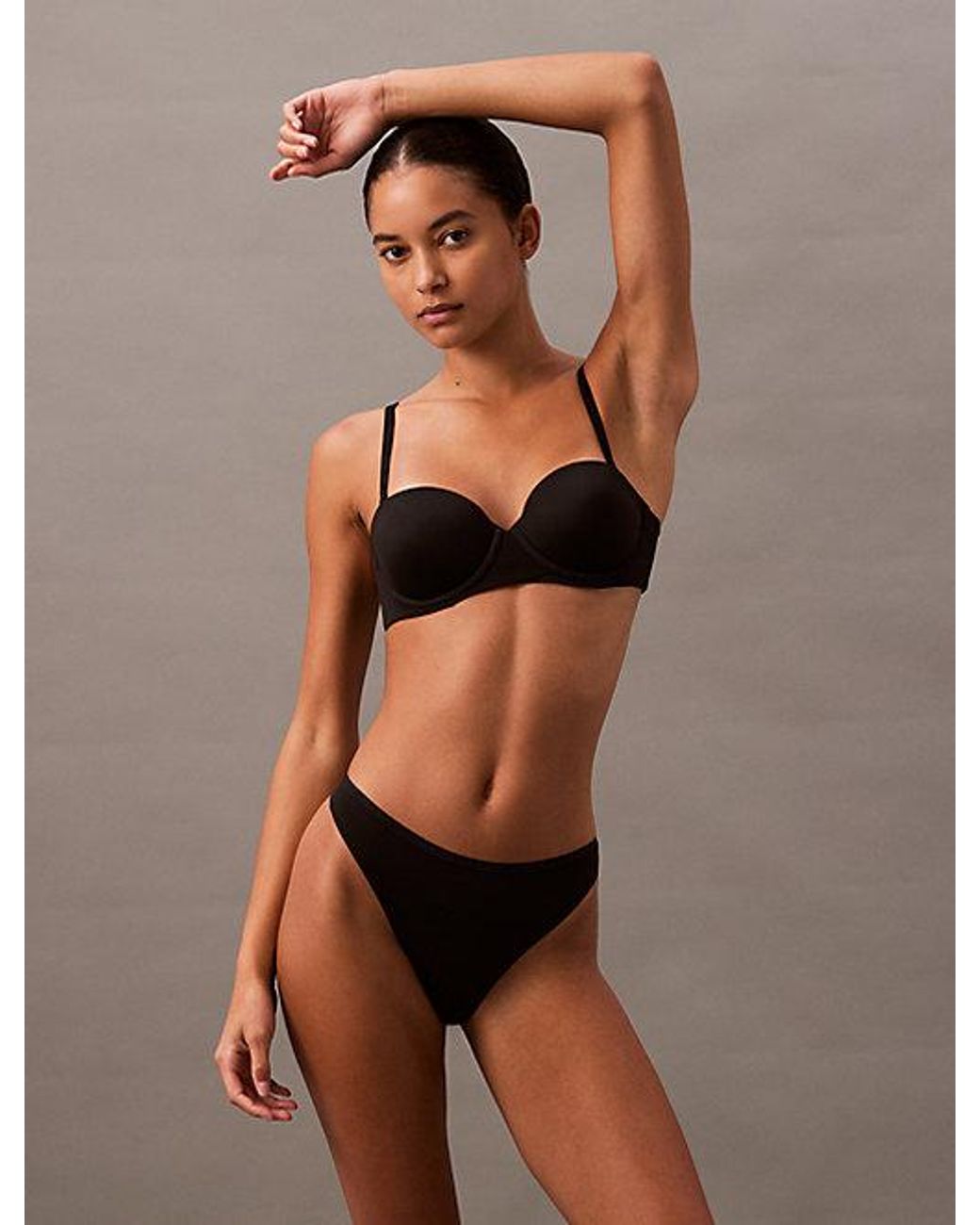 Calvin Klein String in het Black