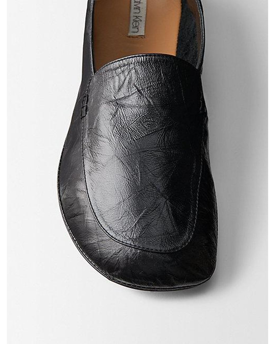 Calvin Klein White Vela Loafer