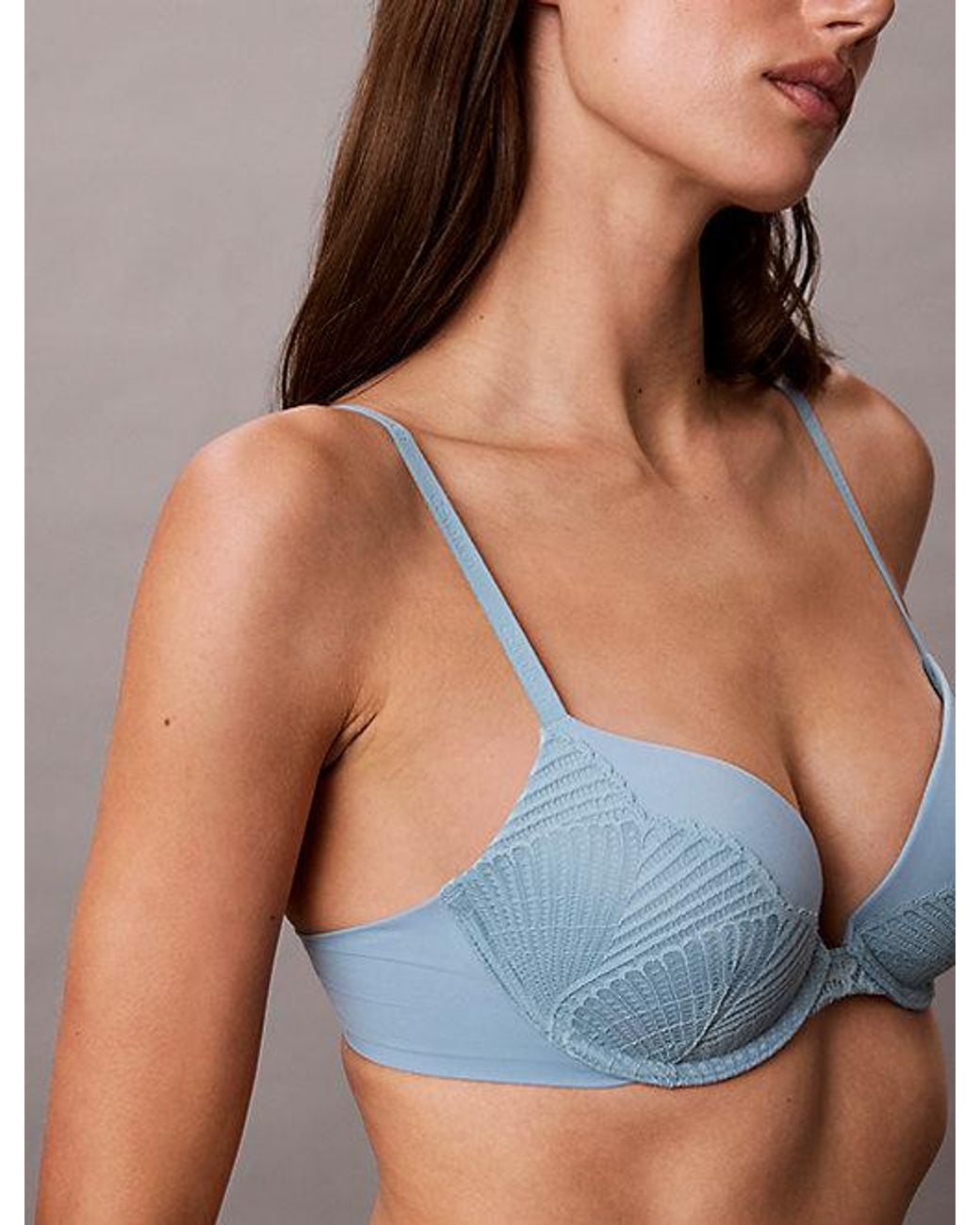 Calvin Klein Multicolor Push Up Plunge Bra Perfectly Fit Lace